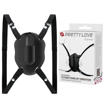 For extra stimulation during sex. Adjustable waist and thigh straps offer a secure fit for improved control. The unisex style leaves your erogenous zones front and back fully accessible for even more pleasure. 12 functions and is USB.