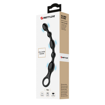 If you want to probe your P-spot or take the backdoor to your G-spot, Pretty Love 10 Function Beaded Anal Vibrator is just for you. Perfect for solo and partnered play, explore powerful 10 vibrating intensities and patterns. Made from silicone, hygienic finish, add a splash of water-based lubricant for a glorious glide. The handle is easy to grip for users. Whenever you are, this chic anal vibrator has USB charging for quick and convenient stimulation.