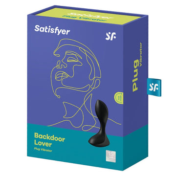 The rounded shape and powerful vibrations make the silicone Satisfyer Backdoor Lover the ideal anal vibrator for beginners. The wide base ensures you can explore your pleasure safely. Powerful motor transmits intense vibration rhythms throughout the entire plug.