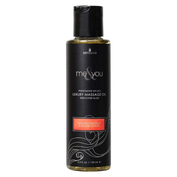Lady Jane Adult Sex Shop | Sensuva Me & You Massage Oil - Wild Passionfruit & Island Guava (125ml)