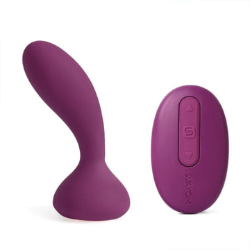 Lady Jane Adult Sex Shop | Svakom Julie Curved Anal Plug Remote-Controlled
