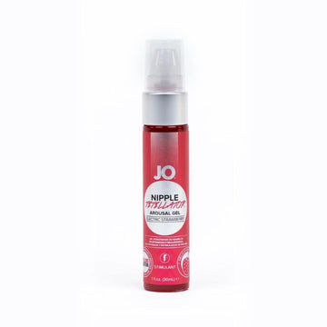 Lady Jane Adult Sex Shop | System JO Nipple Titillator Strawberry (10ml)