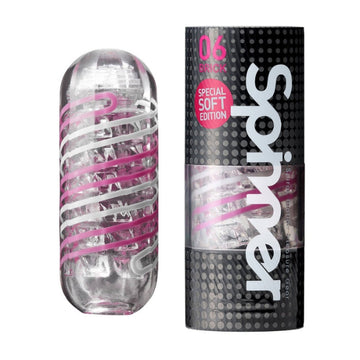 TENGA Spinner Brick's original design now has a softened version for a more supple experience- all while maintaining the same stimulation and size of the original. Spinner's inner coil makes it twist during insertion, sending unbelievable sensations with each stroke! Spinner's are easily cleaned and reused, and come with a convenient drying case that doubles as a hygienic storage device.