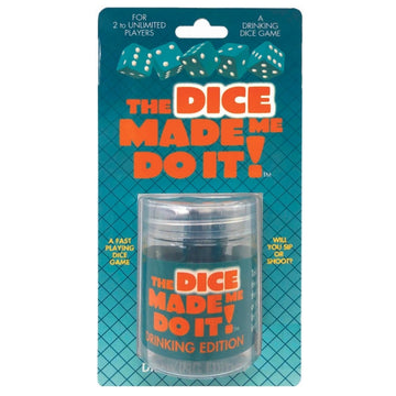 Lady Jane Adult Sex Shop | The Dice Made Me Do It! - Drinking Edition | Adult Games, Books & Games, Category_Novelty &