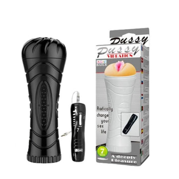 Light, long lasting and satisfying, this male masturbator is made from realistic feeling TPR, it has a ribbed and nodule covered internal sleeve that provides incredible sensations. Plus, turn on the powerful 7 speed vibrations for added satisfaction. Encased in a compact, discreet and light outer shell, this masturbator gives you added control over your masturbation.