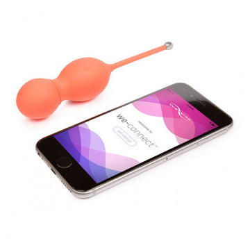 We-Vibe Bloom, kegel balls with a difference. Your very own personal pleasure trainer. Simply move through the vibration levels or create your own, for a little more fun during your pelvic floor exercises. These kegel balls help blood flow to you PC muscles and assist in helping you to have a longer and stronger orgasm more often. USB Rechargeable, 100% Waterproof. We-connect control with your smartphone no matter the distance. You can connect more than one We-Vibe toy on your app and let the games begin!