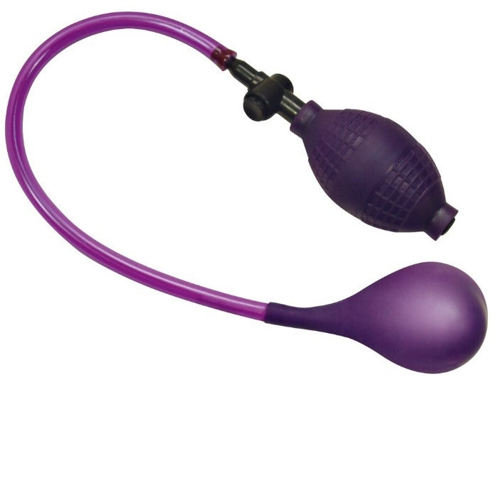 Discover the pleasures of anal sex with this uniquely sensual anal toy. Inserts easily when lubricated, pump to inflate the balloon for the perfect level of fullness and comfort you seek.