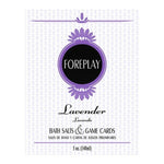 Bath Salt & Waterproof Game Cards Set - Lavender