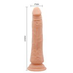 This ultra-realistic Dildo will have you climaxing harder than ever! This dong is bendable with suction cup base for solo play. Made from TPR lifelike material, it feels just like the real thing! This realistic sex toy s shape feels so naughty and natural.