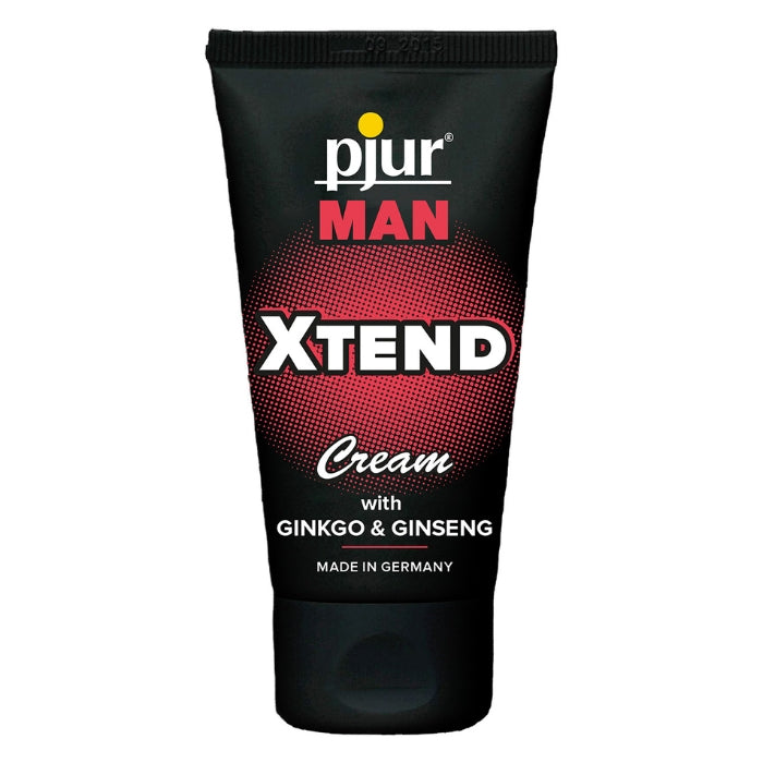 Pjur Man Xtend Cream is designed with mens intimate skin care in mind. With regular use it can help improve blood circulation, as well as the firmness of your erection. Xtend is a water based massage cream with ginkgo and ginseng extracts which can have stimulating effects.