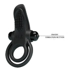 Add a little something extra to your love-making session with this silicone vibrating cock ring. With 1 vibrating modes to give you hours of intense pleasure and naughty fun, this toy will be loved by you and your partner!