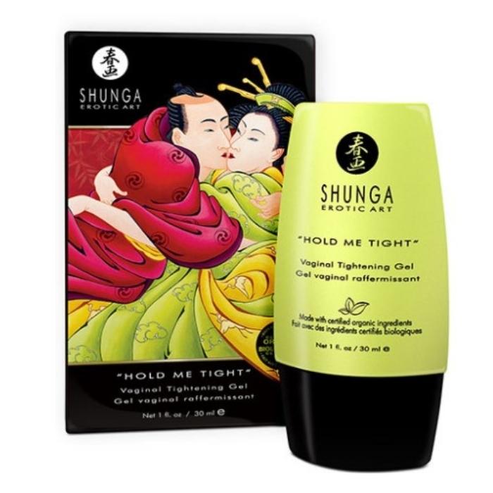 Shunga Hold Me Tight Tightening Cream is an internal tightening cream designed to tighten up the vagina for more intense female and male orgasms. This gel is applied to the female internally and works within minutes. 