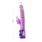 Baile Vibrator Penguin With Beads - AmosYou get all the regular rabbit vibrator features including a powerful clitoral stimulator, delightful rotating beads, a real feel shaft and easy to use multi-speed controls. But the bonus with this fantastic rabbit vibrator is the amazing shaft, which powerfully thrusts up and down providing second to none penetration. Includes multi-speed thrills and a free set of batteries.