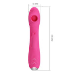 With Pretty Love's Pulse Wave Rabbit Vibrator, you can indulge any time you're in the mood. Crafted from silky-smooth and body-safe silicone.This Vibrator is designed for a woman s form with its curved and angled specifications. It even comes with a suction attachment that is ideal for clitoris stimulation and breast teasing. For ultimate convenience, the USB rechargeable battery makes it easy to keep your vibrator at full power, for pleasure at a moment s notice.