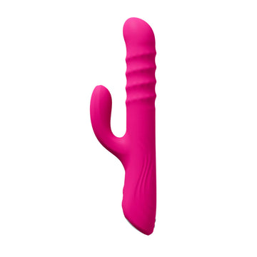 Lovense Velvo App Controlled Rotating Beaded Rabbit Vibrator USB