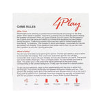 4Play Game Set, you'll find everything you need to get nice and comfortable in four very sexy ways. Games include Foreplay Fortune, Wheel of 4Play, 4Play Dice and some super sexy 4Play Trivia. Full instructions are included. 