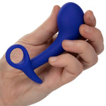 This thrilling anal training kit includes a set of 2 ergonomically curved anal plugs with easy pull ring and firm, flexible feel.  Each probe in our kit gradually increases in length and girth for superb pleasure at any level of pleasure play. The gently curved design and flexible fit is sure to hit just the right spot. The flexible probes are made from a rippling textured silicone. This body safe material is unscented and phthalate free to keep your most sensitive spots happy and healthy.