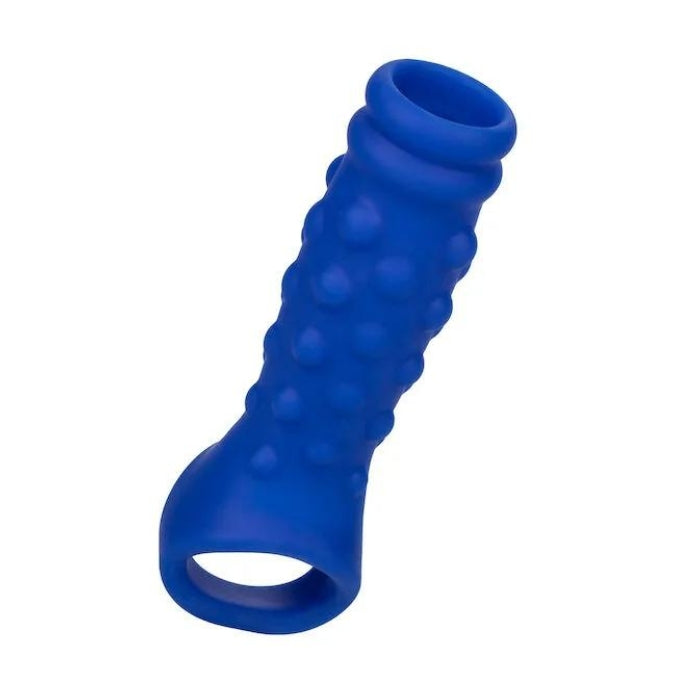 Admiral Liquid Silicone Beaded Extension. The super sized enhancer wraps tight around your penis to increase girth, support, and maximize arousal. While you thrill your lover with increased girth and beaded texture, the fulfilling enhancers powerful erection support and tight chamber. The textured chamber and built-in scrotum strap provide increase stimulation and powerful support. 5.1 x 12.1 x 25.4 cm.