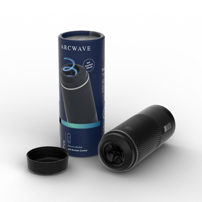 Arcwave Pow is a premium manual stroker with suction control, textured CleanTech Silicone sleeve and dual entry. Pow's intuitive silicone pleasurably tightens during use, while the air pressure release valve creates intense suction for a new and incredible climax.&nbsp;Arcwave Pow turns pressure to pleasure by harnessing natural air suction with smart design.