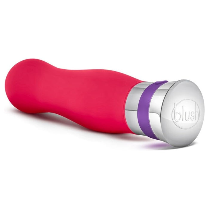 Aria luminance vibrator will leave you smiling. Its soft supple shape is perfect for G-spot stimulation. The shaft is soft and flexible allowing it to form and couture to your body Experience 5 multi-speed features and 5 vibration patterns with luminance 10 vibrating functions. Luminance is splash-proof for easy cleaning and shower play.