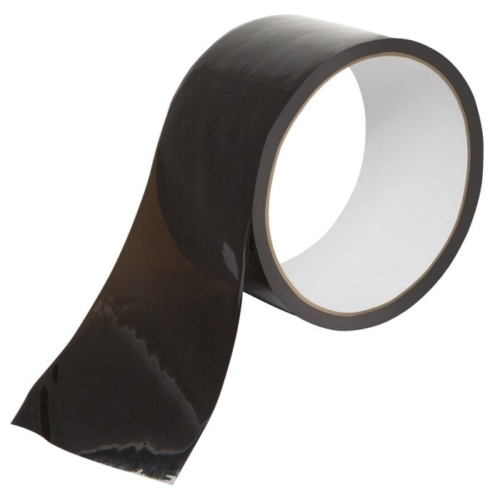 The Bad Kitty Bondage Tape is a versatile and easy-to-use tool for exploring your bondage fantasies. This black tape is 18 meters long and sticks only to itself, not to your skin, hair or clothing. 