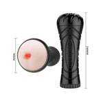 TPR anal masturbator has taken the male masturbator market by storm! Ultra-realistic entry points plus ribbed and ridged internal sleeves make for the perfect penetration experience while the ergonomically designed case gives you maximum grip.