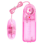 This vibrating egg is an incredibly powerful vibrating bullet finished in sleek pink pearl shine colour. Use both in the water or on dry land and stimulate virtually any part of your body, internally and externally. Use on your clit, nipples or any other erogenous zone- with or without a partner. And don't forget to take it for a dip! (Please note that the remote control part of this toy is not waterproof). Takes 2 AA batteries (not included).