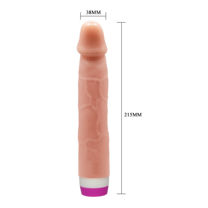 It is sized for beginners and the seasoned user alike. Shaped for maximum pleasure and soft to the touch, it will bring you endless joy and pleasure. Control the multi-speed vibrations and rotation with a convenient easy-grip dial at the base. Takes 2 AA batteries (not included).