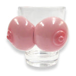 Get the party started with these Boobie Shooter Glasses! Shooters are glass with ceramic boobs. Perfect for bachelor parties or to add some fun and humour to your next event.
