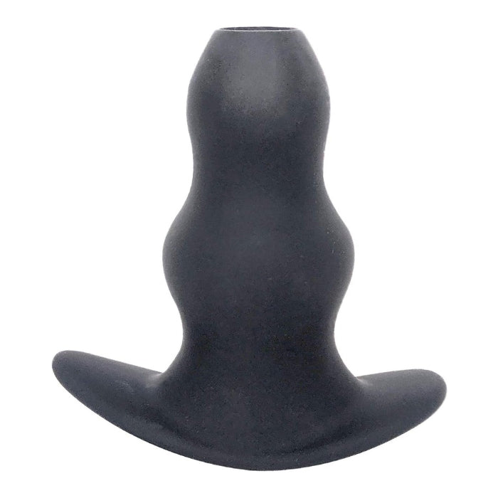 Anal play for advanced users. Brutus Ergo Bum Anal plug is the perfect anal toy for those who want something on the larger side. The wavy shape will make you feel every inch when it slides in. Made from silicone. Diameter outside 46-63mm, Diameter inside 25-40mm, Product insertable length 131mm, Product total length 140mm.