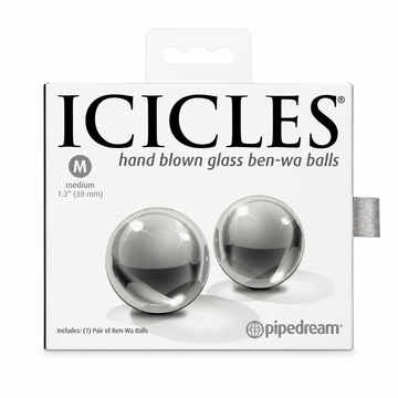 Pipedream Icicles Glass Ben Wa Kegel Balls