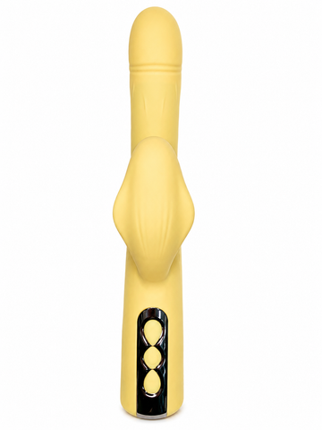 Vibrating Clit Sucker Yellow 7F (USB)