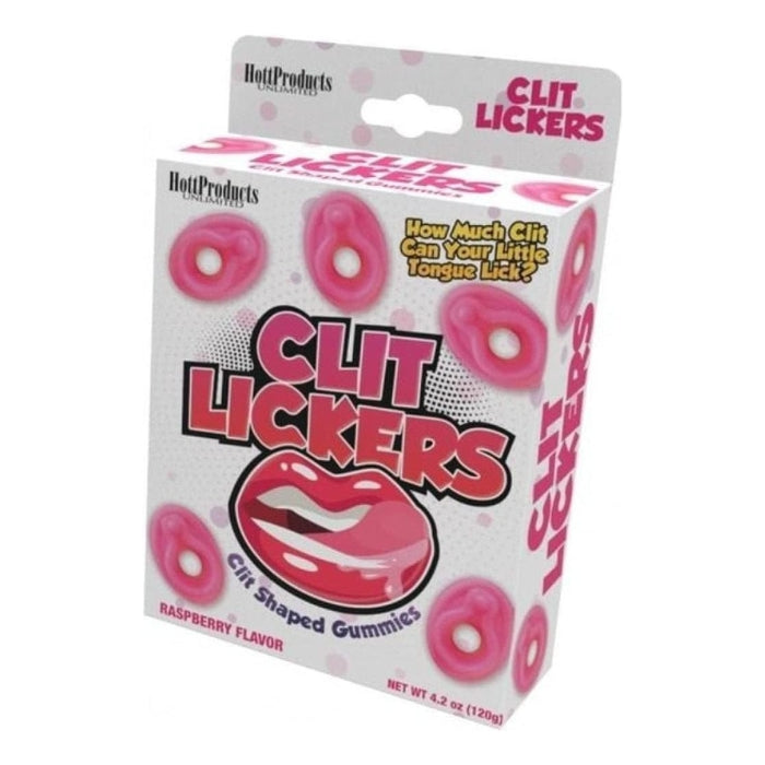 Clit Lickers Vagina Shaped Gummies are the ideal gifts for hen nights, naughty parties and fun occasions. Raspberry flavor candy that will certainly cause a giggle.