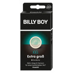 Billy Boy XXL condoms are slightly longer and wider which provides extra space for those who needs it. Billy Boy XXL is made from natural latex and is lubricated for comfort and feeling. Pack of 6