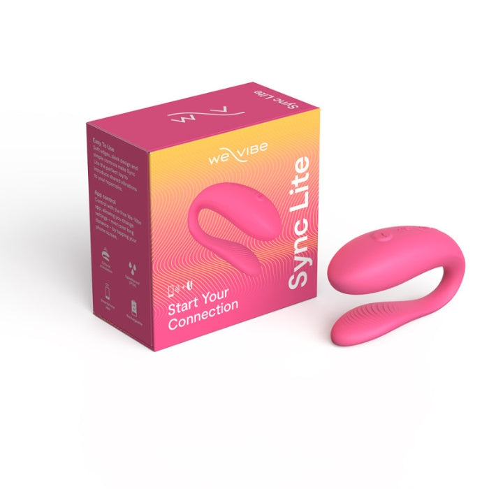 Sync Lite is designed to welcome curious couples to the pleasures of shared vibrations during intercourse a simple-to-use, wearable vibrator for both partners to enjoy simultaneously. Play together with a partner using the app to give your play extra spark across a room or a continent. Sync Lite provides 10 different intensity levels, so you can control the power of your vibrations. Waterproof to enjoy in the shower or bath and USB rechargeable.