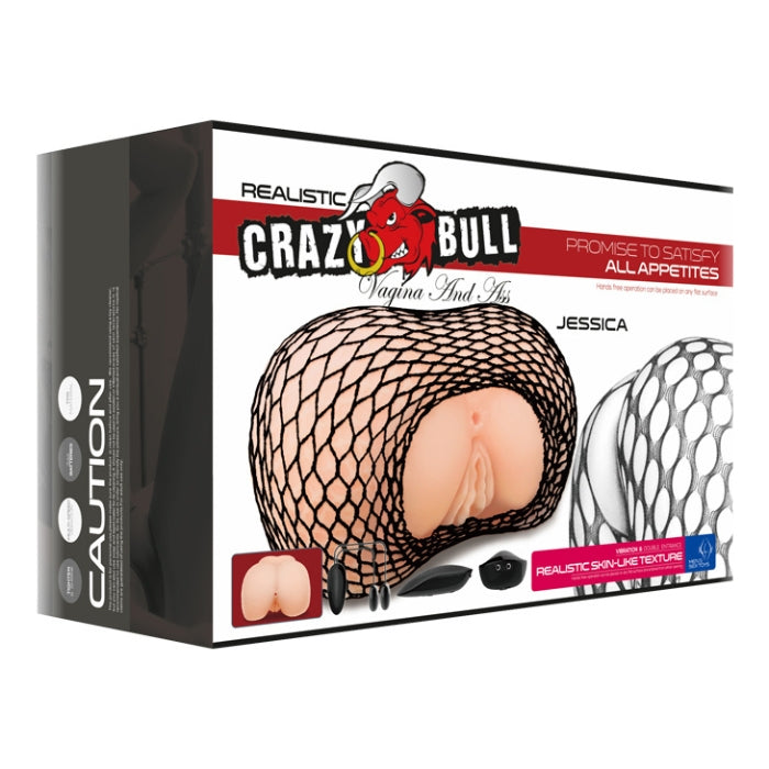 TPR material that offers a realistic experience in a portable size. This velvety soft masturbator features firm, rounded ass cheeks, an upturned pink pussy, and tight anal entry to satisfy all of your needs. Whichever hole you choose, you will be treated to a tight, lightly ribbed grip on your penis!