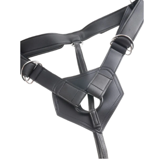 King Cock Harness with 8 inch Dildo