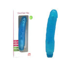 This vibe is much more than just a glittery jelly dildo. It is textured, devilish, vibrating pleasure in a realistic feel sculpted silicone penis. Perfect for solo play or for couples who want to explore. Waterproof for play in the bath or shower.
