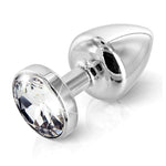 Anal play has never been a prettier sight with this gorgeous jeweled, steel anal plug. Bulbous in form, a tapered tip ensures an easy introduction, while the broad steel bulb fills and satisfies. Perfect for anal enthusiast.