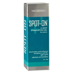 Get started on the journey to enhanced passion and more satisfying orgasms with Spot-On G-spot Stimulating Gel for women. You can use your Spot-on G-spot Stimulating Gel with a partner or during solo play. This odorless and tasteless gel stimulates and enhances sensation in all the right spots.