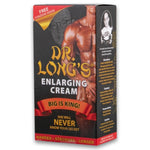 Dr Long's Enlarging Cream is formulated to attain maximum masculine qualities. Penis massage is known to increase blood circulation resulting in an improved erection. When regularly massaged onto the penis, Dr Long's Enlarging Cream may be used as a great way to condition yourself to the last longer.