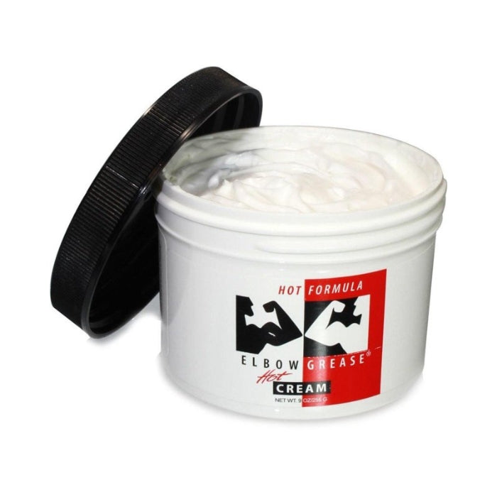 Cream that provides a warming and exhilarating sensation. Creamy to the touch, our formula coats and allows for minimal friction while leaving the skin soft and smooth. The creams are excellent for Solo Stimulation, Mutual Masturbation, and many other kink activities that you can think of. The cream is easily absorbed and does not leave a sticky or greasy feeling. 255g.