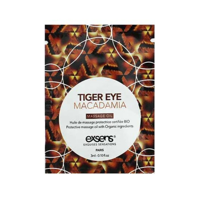 Exsense Massage Oil Sachet - Tiger Eye Macadamia (3ml)