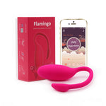 Be controlled no matter where you are with the Magic Motion App. Feel the adrenaline in your body thanks to our wearable vibrator Magic Flamingo. Magic Flamingo has been specially designed for couples who like to have sex in public and women who like to be teased when going out. 72mm high x 30mm diameter.