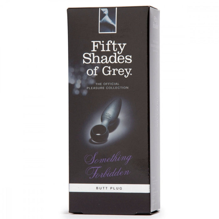 The Fifty Shades of Grey Something Forbidden butt plug is made from smooth silicone with a firm yet flexible form. The butt plug is shaped for sensational stimulation of one of your most sensitive spots. With a tapered tip graduating to a curved body, it's perfectly contoured for easy insertion and incredibly fulfilling satisfaction.