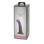 Fifty Shades of Grey G Spot Colour Changing Dildo - Feel It, is a gently curved, slimline dildo which makes it perfect for G spot and P spot stimulation. The dildo has a flared base which provides you with the option of wearing it in a harness or suctioning it to a surface. The temperature responsive dildo will change from deep purple to light purple with the application of heat.
