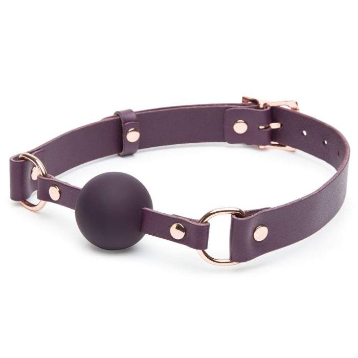 Fifty Shades of Grey Leather Gag Ball - Freed Collection