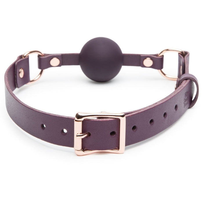 Fifty Shades of Grey Leather Gag Ball - Freed Collection