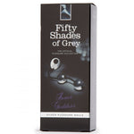 Fifty Shades of Grey Inner Goddess Silver Metal Ben Wa Balls are designed to effectively tone and tighten your pelvic floor muscles and deliver heightened pleasure during play, each metal ball is remarkably smooth and weighted, stimulating your internal spots for discreet solo pleasure during wear or to enhance play with a partner.ENTA00