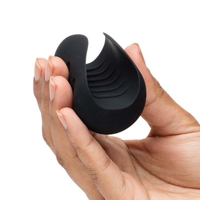Discover new realms of pleasure with this gloriously silken stroker. Made from sleek silicone with a tantalising ribbed interior, this palm-sized wonder will take your play to dizzying new heights. With 20 powerful vibration modes for total satisfaction, USB rechargeable for pleasure wherever and whenever, Includes a storage bag made from 100% recycled plastic.